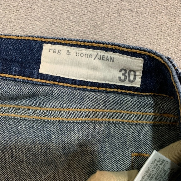 Rag & bone tomboy Jeans sz 30 - Picture 3 of 4